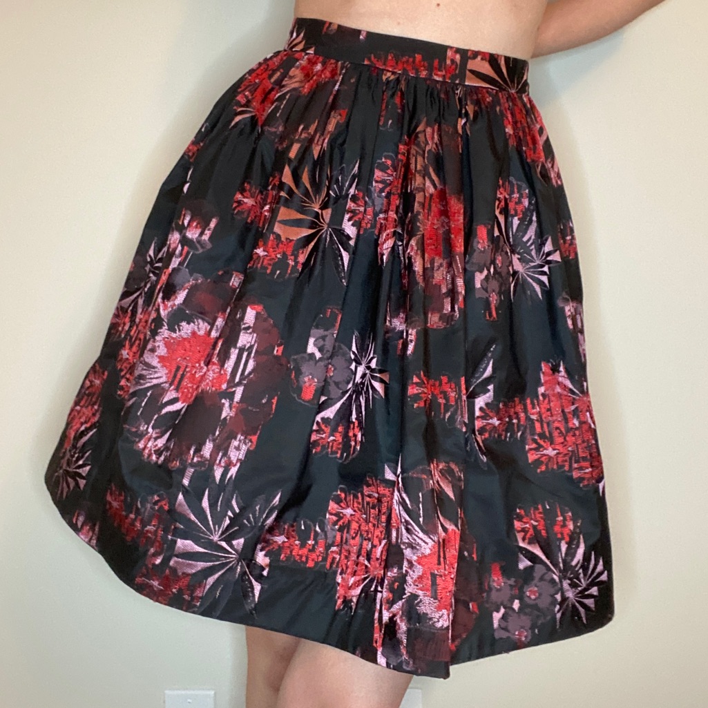 Alive + Olivia Floral Skirt With Pockets